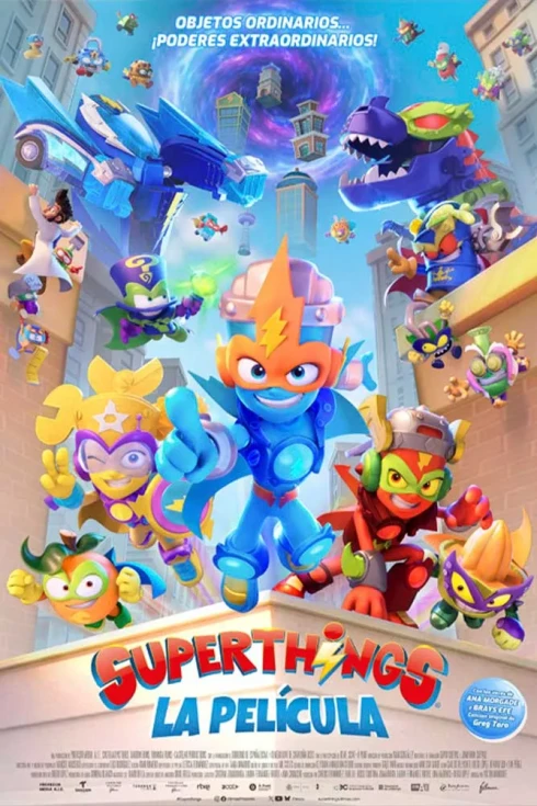 Cartel de Superthings: La película